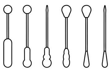 Curettes Expert Craftsmanship Line art