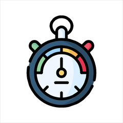 stopwatch vector illustration