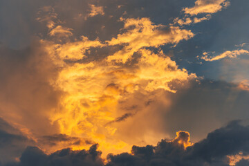 Dramatic Sunset Clouds