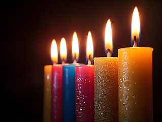 "Elegant Candlelight Display"