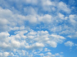 blue sky with clouds