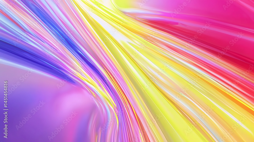 Poster vibrant color flow abstract art digital medium elegant background dynamic viewpoint creative concept