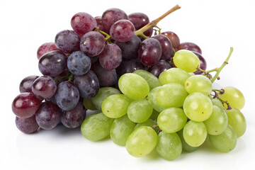 Fototapeta premium red and green grapes