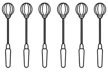 Doppler Probes in Science Line Art