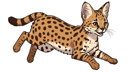 A Cheerful Stylized Cartoon Cassowary Strides Happily Across A Patch Of Green Grass Its Dark Feathers Contrasting With Its Bright Blue Head In This Vibrant Lively And Playful Vector Illustration