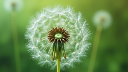 Fototapeta premium The natural artistic image of dandelion