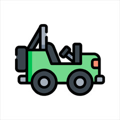 toy truck isolated on white