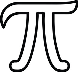 Pi Cryptocurrency Vector Design for Digital Finance Blockchain and Crypto Artwork 01.eps