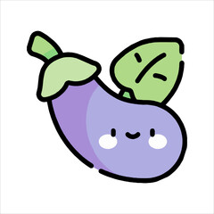 cartoon illustration of an apple