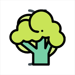 vector illustration of an abstract tree