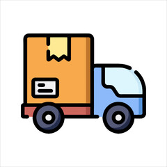 delivery truck icon