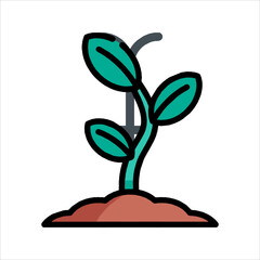 vector illustration of a tree