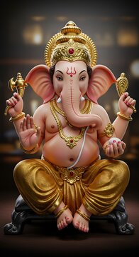 illustration of ganesha as a protective god