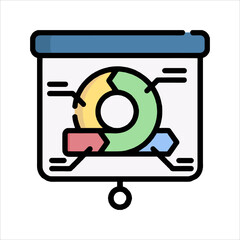 vector illustration of a magnifying glass