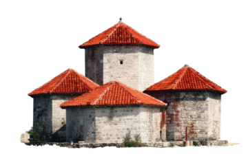 Stone structure design isolated on transparent png background