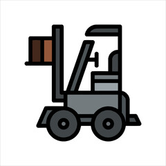 forklift truck icon