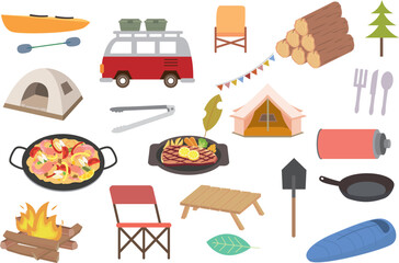 アウトドアキャンプレジャーセット