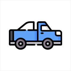 truck icon vector illustration