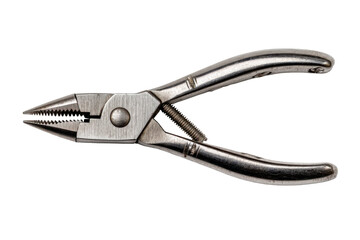 Pliers with spring tool isolated on transparent png background