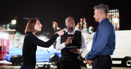 Insurance Claim Dispute: Woman Argues