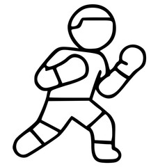 Boxer Icon in Action