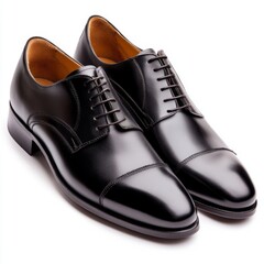 pair of black shoes