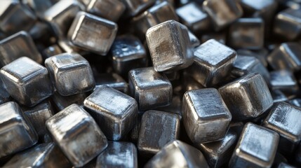 Rare earth magnets. visualization of neodymium magnets. Rare earth fossils