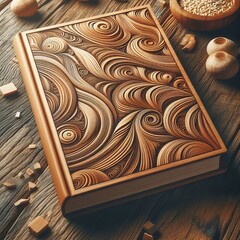 visible grain The book s covers
