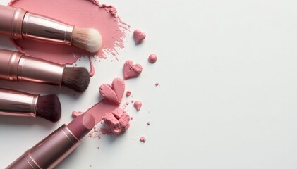 Spotless white surface ideal for showcasing cosmetics , elegant, pure, bright