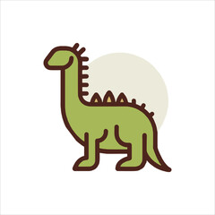 dinosaur vector illustration
