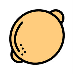 vector illustration of a bread