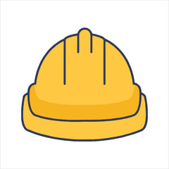 yellow hard hat