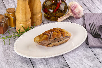 Delicous roasted duck breast fillet