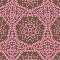 Floral wallpaper pattern background design, abstract fabric pattern