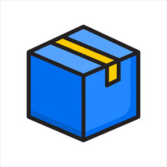 vector illustration of a box