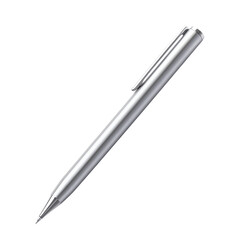 Metal pen, white isolate background