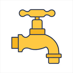 faucet with water drop