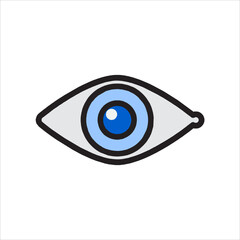 blue eye icon