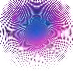 Abstract Spiral Vortex: A captivating abstract design of a spiral vortex, gradients of blue and purple create a visually stunning effect.