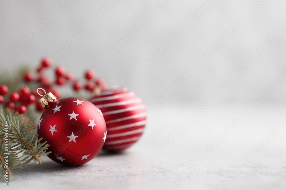 Poster close-up of symbolic national holiday elements resting on smooth surface with minimalistic design el