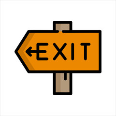 emergency exit sign
