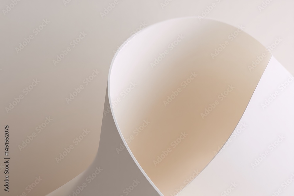 Aufkleber capture abstract composition featuring random shapes in minimalistic setting with abundant copy space