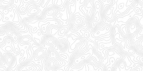 The vector topo map creative discovery White wave spiral grid stripe line map topography. vector geographic contour mounted map discovery location background.	