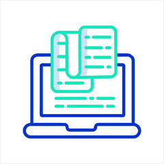 vector file folder icon on white background eps10