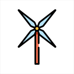 wind turbine icon