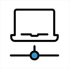 flat icon with shadow vector eps 10