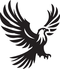 A Eagle Vector Art Illustration EPS File
