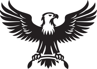 A Eagle Vector Art Illustration EPS File
