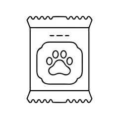 pet cleaning wipes icon, pet cleaning wipes line art - simple line art of pet cleaning wipes, perfect for pet cleaning wipes logos and icons