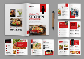 Creative Recipe Book Design